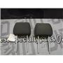 2008 - 2010 FORD F350 XLT CREWCAB REAR SEAT HEAD RESTS (GREY) OEM