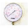 FNW FNWG0200R Pressure Gauge 0-200 PSI 4 1/2" Face 1/4" NPT New