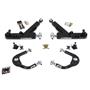UMI 93-02 Camaro Front A-Arm Kit, Double Shear Mount Boxed Lower + Adj Upper