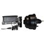 Black 7" Booster w/ Wilwood 1" Master Cylinder Natural w/ Proportioning Valve