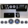 82-86 S10 Pickup Carbon Dash Carrier w/ Dakota Digital VHX Universal 6 Gauge