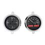 Dakota Digital 51 52 Ford Pickup Truck Gauge System Black Alloy Red VHX-51F-PU-K-R