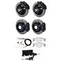 Wilwood 67-69 Camaro 4 Wheel Disc Big Brake Kit Drilled Rotor Black Caliper
