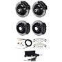 Wilwood 67-69 Camaro 4 Wheel Man Disc Big Brake Kit Drill Rotor Black Caliper
