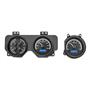 Dakota Digital 70 71 72 Pontiac GTO VHX Analog Dash Gauges System Black Alloy Blue VHX-70P-GTO-K-B
