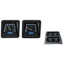 Dakota Digital 69 Chevy Camaro with Console Gauges Analog Dash Black Alloy Blue VHX-69C-CAC-K-B