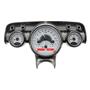 1957 Chevy Car VHX System, Silver Face - Red Display