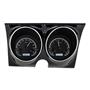 Dakota Digital 67-68 Chevy Camaro Analog Gauges Black White VHX-67C-CAM-K-W