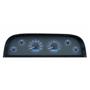 1960-63 Chevy Truck VHX System, Carbon Fiber Face - Blue Display