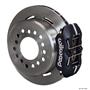 Wilwood 59-64 Impala Rear Disc Brake Kit 11" Plain Rotor Black Caliper