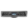 Dakota Digital 66-67 Chevy Nova Analog Gauges Black Alloy White VHX-66C-NOV-K-W