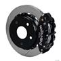 Wilwood Rear Disc Big Brake Kit 12.88" Ford Bronco w/ 2.36" Offset Plain Black