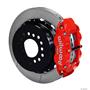 Wilwood Chevy 10/12 Bolt 2.81" Offset Rear Disc Brake Kit 12.88" Rotor Plain Red