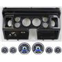 80-86 Ford Truck Carbon Dash Carrier w/ Dakota Digital 3-3/8" VHX-1060 Gauges