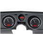Dakota Digital 69 Chevy Chevelle El Camino Analog Dash Gauge System Black Alloy Red VHX-69C-CVL-K-R