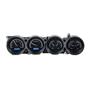 Dakota Digital 70-74 E Body Rallye Analog Gauges Black Blue VHX-70D-CLG-K-B