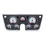 Dakota Digital 1967-73 Chevy Truck VHX System, Silver Face - Red Display