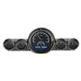 Dakota Digital 59-60 Chevy Impala Analog Gauges Black Alloy Blue VHX-59C-IMP-K-B