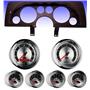 90-92 Camaro Black Dash Carrier w/Auto Meter American Muscle Gauges