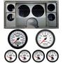 78-81 Chevy G Body Silver Dash Carrier w/Auto Meter Phantom II Gauges