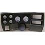 73-83 GM Truck Black Dash Carrier w/Auto Meter Phantom II Gauges
