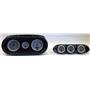 62-64 Nova Carbon Dash Carrier w/Auto Meter Ultra Lite II Gauges