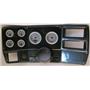 84-87 Chevy Truck Carbon Dash Carrier w/Auto Meter Ultra Lite II Gauges
