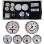 84-87 Chevy Truck Carbon Dash Carrier w/Auto Meter Ultra Lite II 5" Gauges