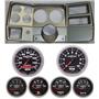 84-87 Chevy Truck Silver Dash Carrier w/Auto Meter Sport Comp II 5" Gauges