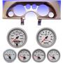 90-92 Camaro Silver Dash Carrier w/Auto Meter Ultra Lite II Gauges