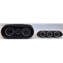 62-64 Nova Black Dash Carrier w/Auto Meter Sport Comp II Gauges
