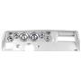 70-72 Chevelle SS Silver Dash Carrier w/Auto Meter American Muscle Gauges