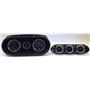 62-64 Nova Carbon Dash Carrier w/Auto Meter Cobalt Gauges