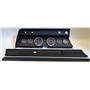 66 Chevelle Black Dash Carrier w/Auto Meter Cobalt Gauges
