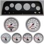 64 Chevy Truck Black Dash Carrier w/Auto Meter Ultra Lite II Gauges