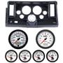 69-76 Nova Carbon Dash Carrier w/Auto Meter Phantom II 5" Gauges