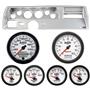 70-72 Chevelle SS Silver Dash Carrier w/Auto Meter Phantom II Gauges