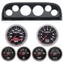 60-63 Chevy Truck Carbon Dash Carrier w/Auto Meter Sport Comp II Gauges