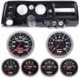 68 Chevelle Carbon Dash Carrier w/ Auto Meter 5" Sport Comp II Gauges w/ Astro