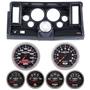 69-76 Nova Carbon Dash Carrier w/Auto Meter Sport Comp II 5" Gauges