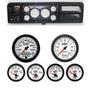 73-79 Ford Truck Carbon Dash Carrier w/ Auto Meter 3-3/8" Phantom II Gauges