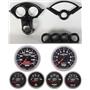 55-56 Bel Air Black Dash Carrier w/Auto Meter Sport Comp II Gauges