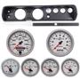 65 Chevelle Black Dash Carrier w/ Auto Meter 5"  Ultra Lite II Gauges