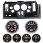 69 Camaro Black Dash Carrier w/Auto Meter Sport Comp II 5" Gauges