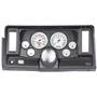 69-76 Nova Black Dash Carrier w/Auto Meter Ultra Lite II 5" Gauges