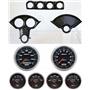 55-56 Bel Air Carbon Dash Carrier w/Auto Meter Cobalt Gauges