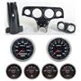 57 Bel Air Carbon Dash Carrier w/Auto Meter Cobalt Gauges