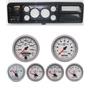 73-79 Ford Truck Carbon Dash Carrier w/ Auto Meter 3-3/8" Ultra-Lite II Gauges