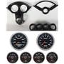 55-56 Bel Air Black Dash Carrier w/Auto Meter Cobalt Gauges