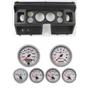 80-86 Ford Truck Black Dash Carrier w/ Auto Meter 3-3/8" Ultra-Lite II Gauges